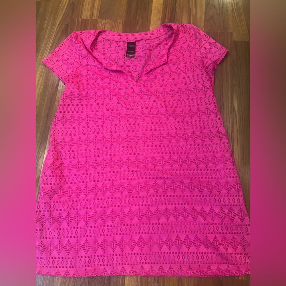Catalina Pink Casual Button Down Shirt